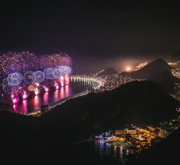 Festas de Réveillon no Rio e em SP