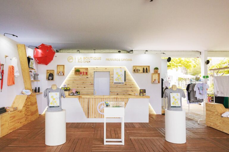 La Boutique oferece produtos oficiais e exclusivos do Rio Open